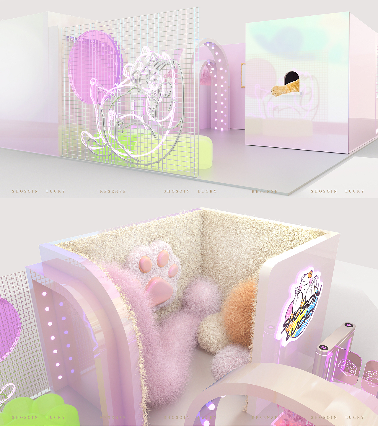 IP快闪店:招财猫正仓开运快闪店