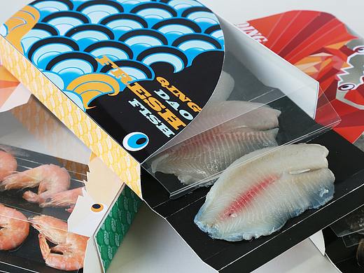 《鱼.虾.蟹》——海产品包装设计