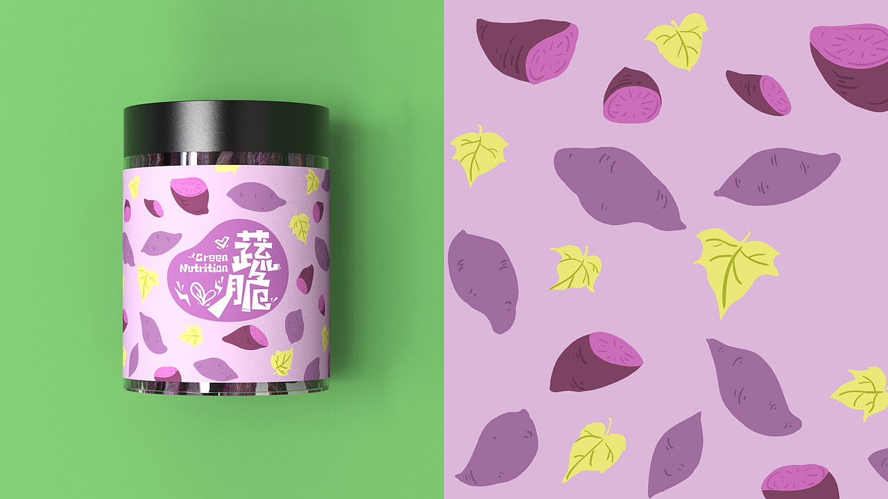 蔬脆 | 蔬菜脆包装设计（图ZMjI1OTQwNDI4） - 包装 - 站酷设计师FORMER1988原创素材 - 站酷ZCOOL