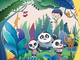 飞鹤长隆合作线下物料