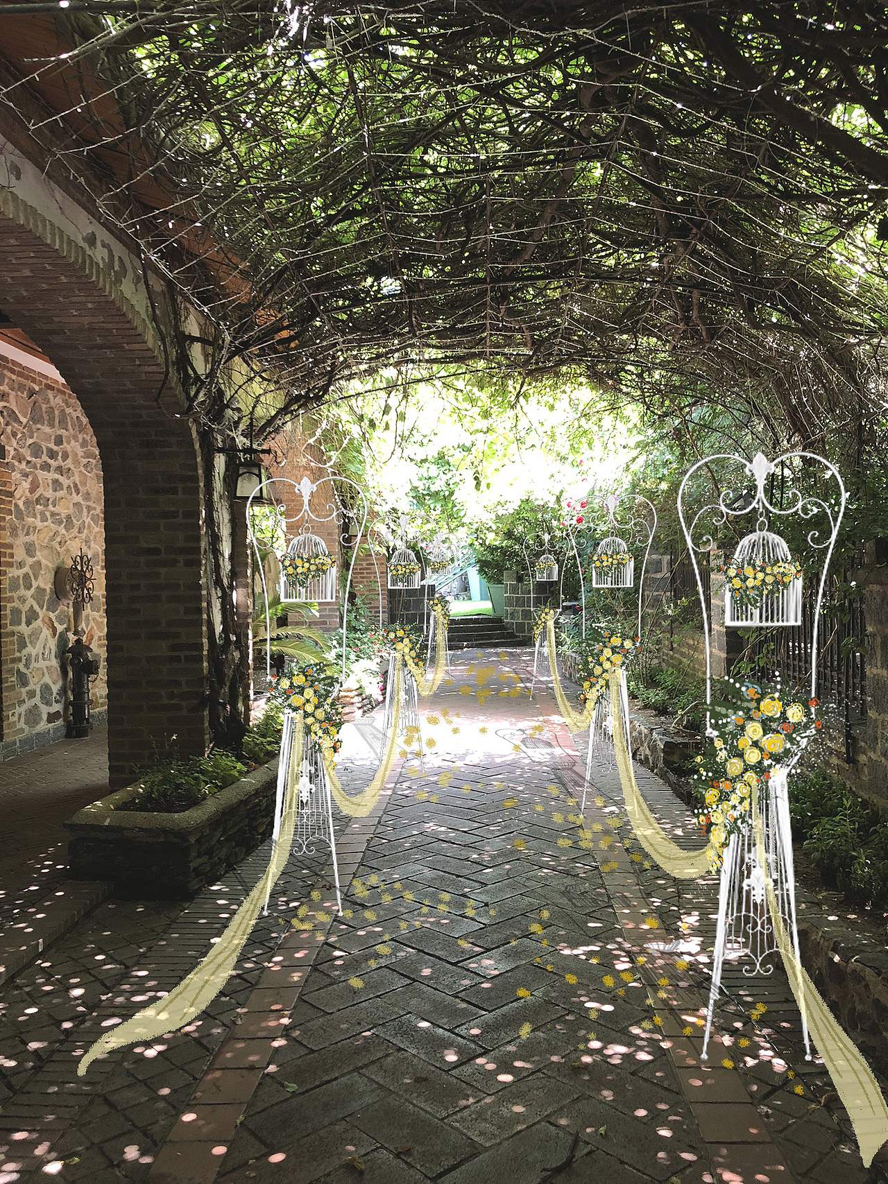 室外高性价比婚礼设计