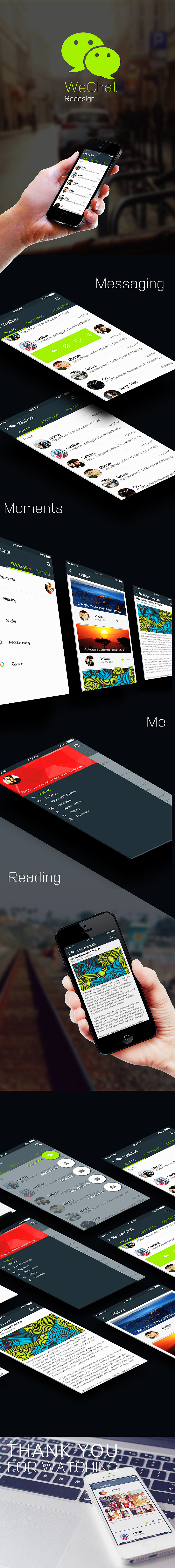 WECHAT REDESIGN 界面临摹练习（图ZMjE0MjQxNjA=） - APP界面 - 站酷设计师WilburXu原创素材 - 站酷ZCOOL