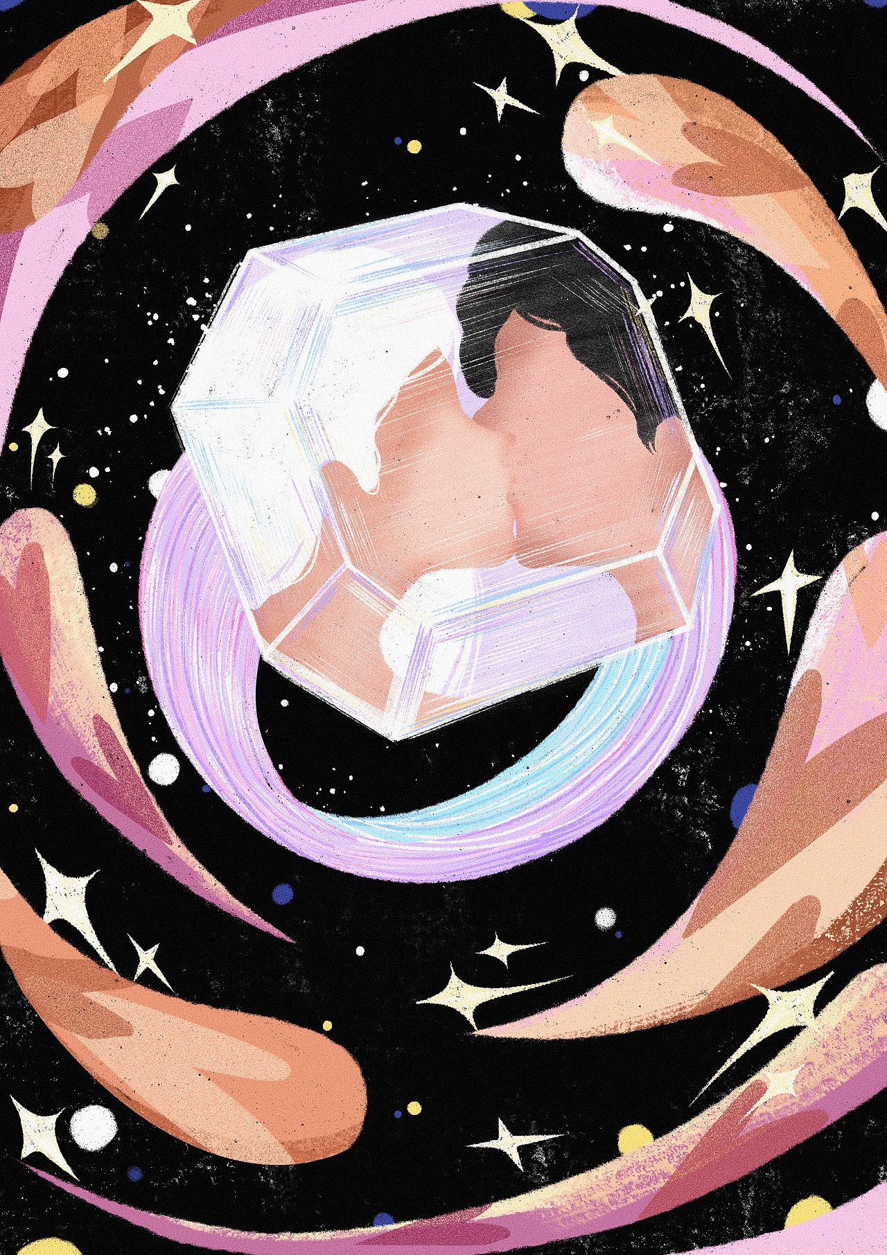 关于春天失恋的插画（图ZMjkzNjA1Mjk2） - 创作习作 - 站酷设计师LimiTcm原创素材 - 站酷ZCOOL