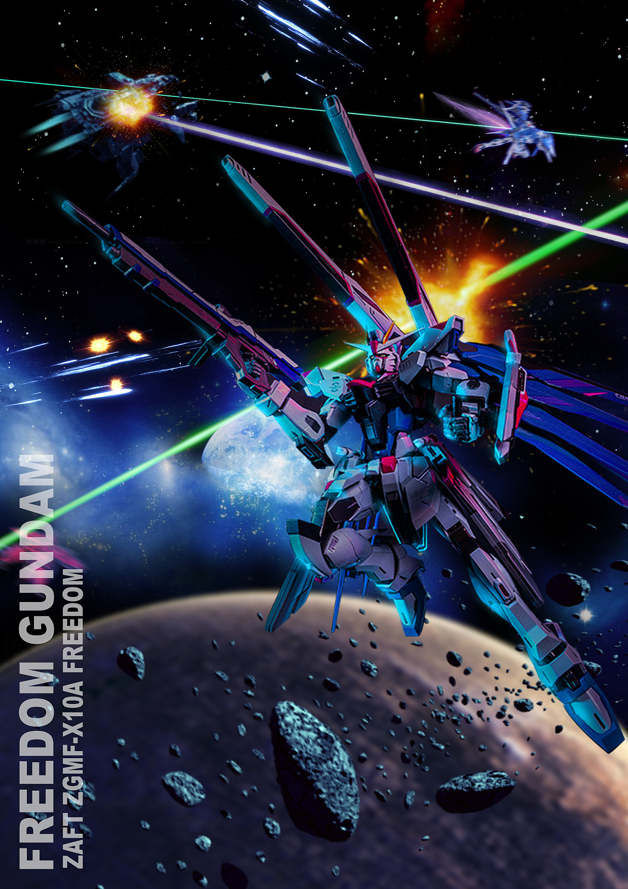 高达(宇宙场景)-海报练习