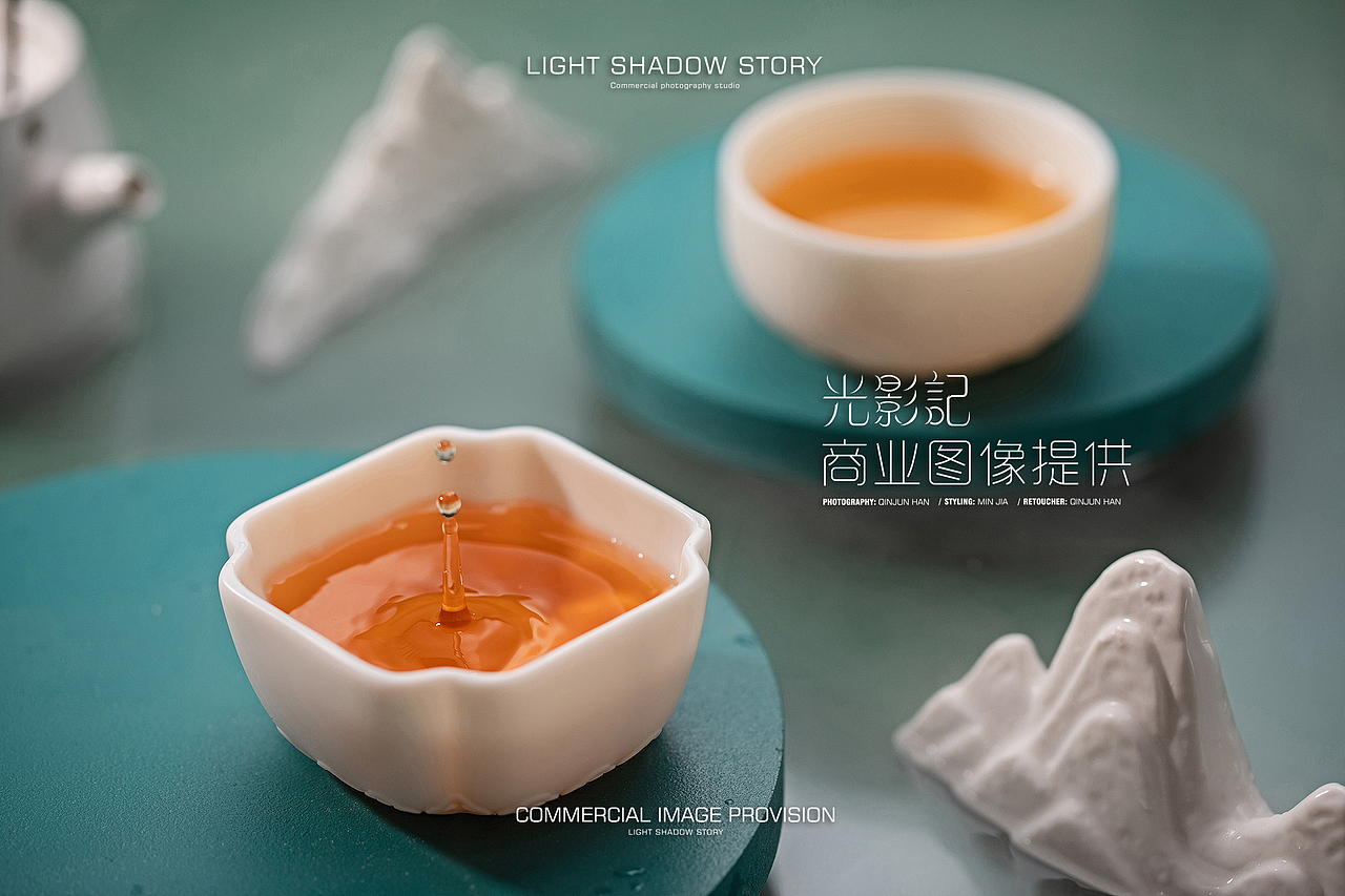 光影记出品 - 草原的礼物 白瓷茶杯拍摄（图ZMjI2NDkzMzk2） - 产品摄影 - 站酷设计师光影记摄影工作室原创素材 - 站酷ZCOOL