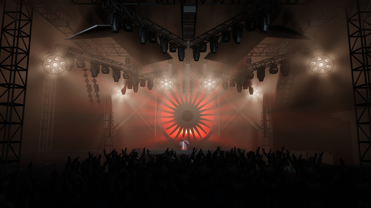 live house灯光设计灯光演示（图ZMjkyNjc5NDU2） - 舞台美术 - 站酷设计师kejian2021原创素材 - 站酷ZCOOL