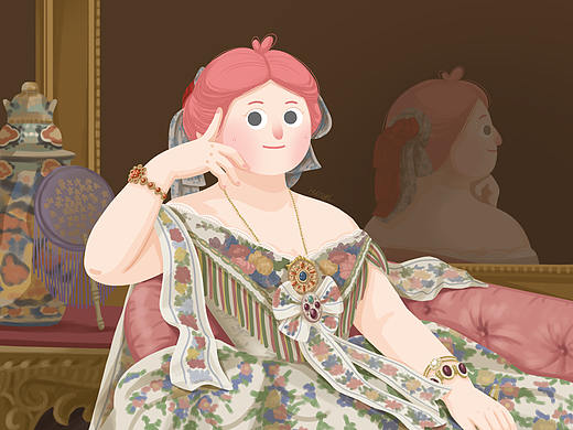 敏敏子cos名画系列#2