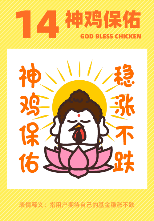基金百锦鸡动态表情包
