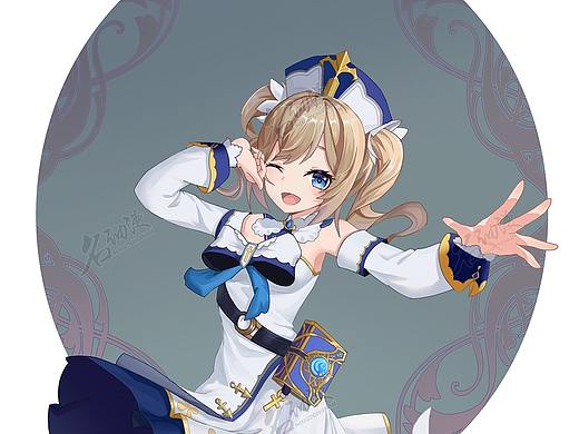 芭芭拉同人（个人主页-ZNTExMTY1MjQ=） - 其他 - 站酷设计师名动漫画画画原创素材 - 站酷ZCOOL