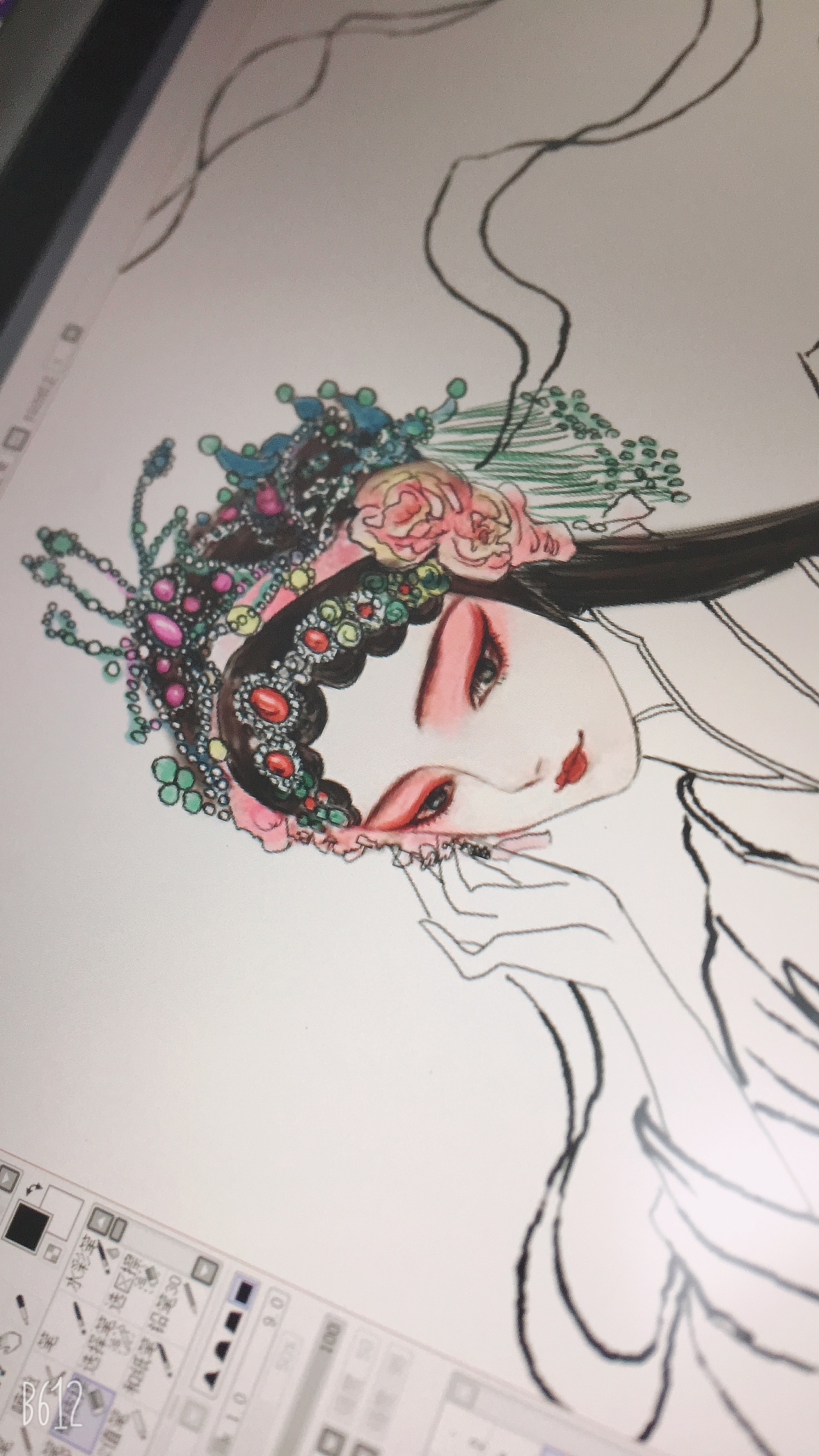 一喜一悲一抖袖，几千年江山风雨画卷（图ZMTg4NDI4ODUy） - 艺术插画 - 站酷设计师小小XIAO122原创素材 - 站酷ZCOOL