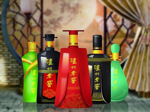 酒瓶容器造型