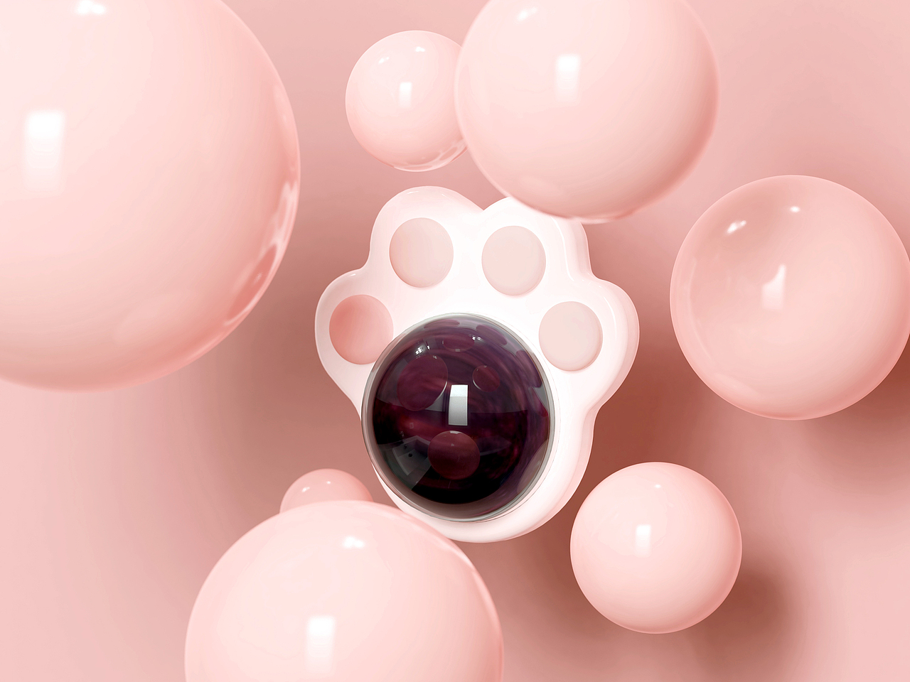 星空灯-猫爪子（图ZMjQ4MDQzMzAw） - 电子产品 - 站酷设计师设计师大王啊原创素材 - 站酷ZCOOL