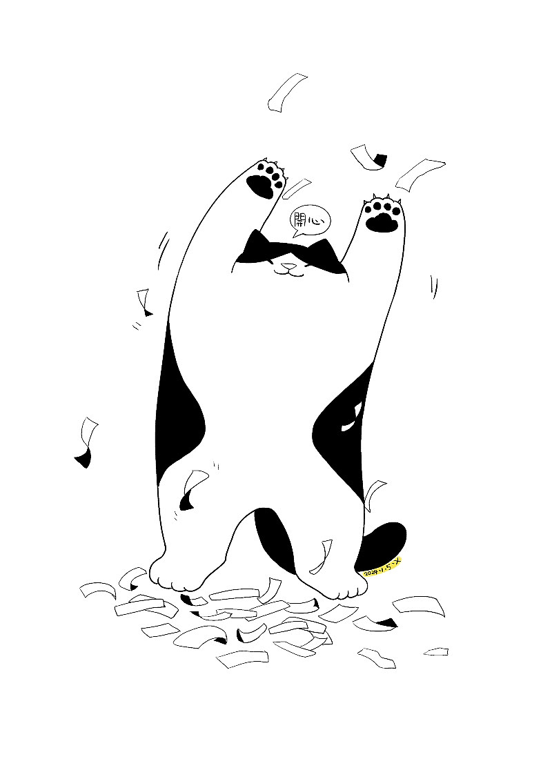 每日一画|猫咪日常第十一弹