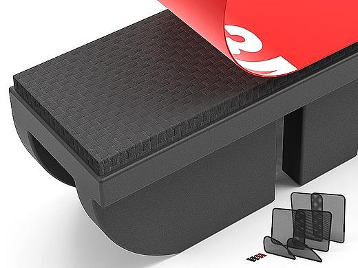 汽车遮阳片 proe建模 keyshot渲染 网状布料