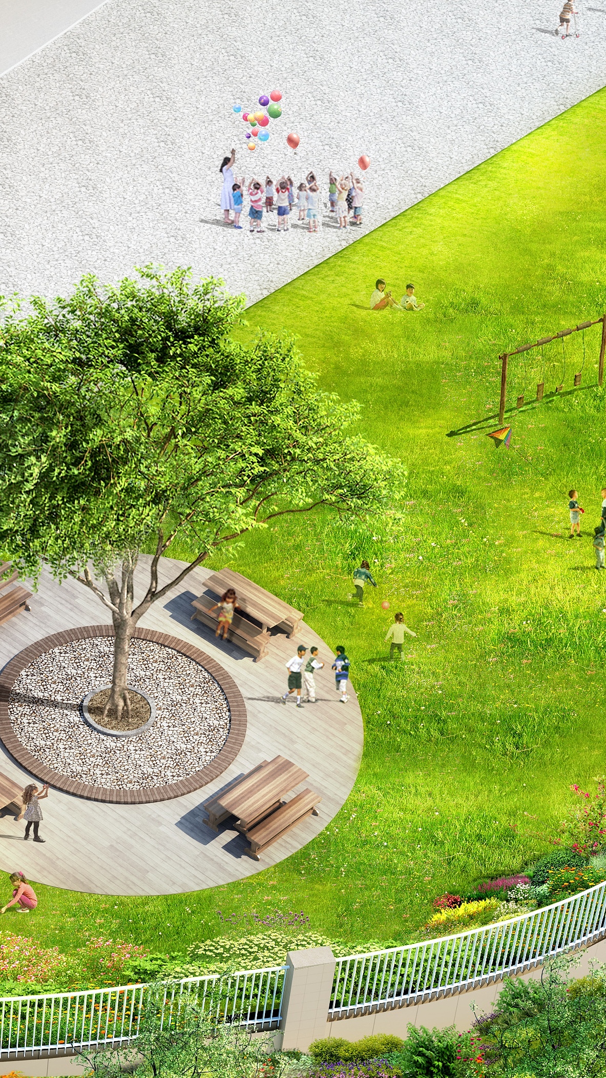 瑞吉欧教育取向的花园园舍