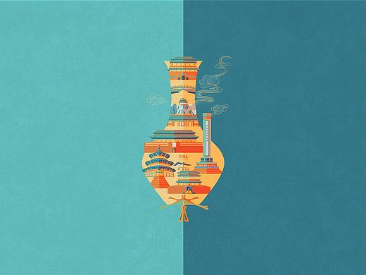 承古拓新·创意中轴🚩戴尔x首博中轴线_获奖作品