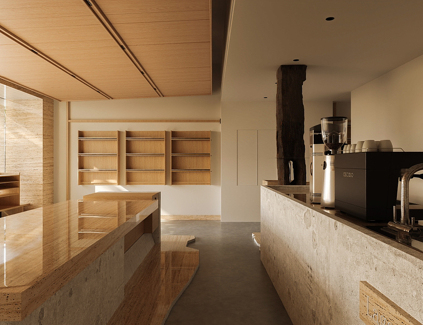 搬砖摸鱼 面包店（图ZMzU0MzMwOTU2） - 酒店餐饮设计 - 站酷设计师效果图明灯丨老严原创素材 - 站酷ZCOOL