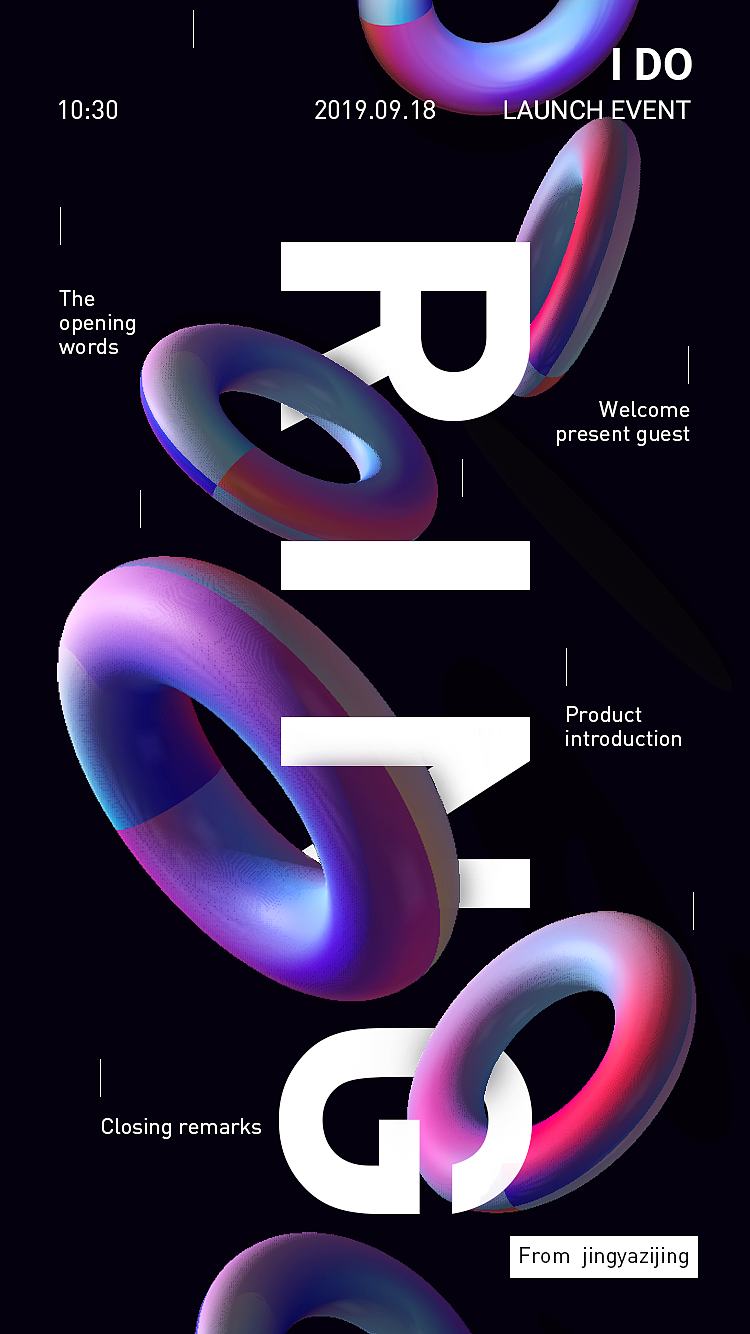 3D质感海报（图ZMTc3MTQ2MzEy） - 海报 - 站酷设计师晶丫子晶原创素材 - 站酷ZCOOL