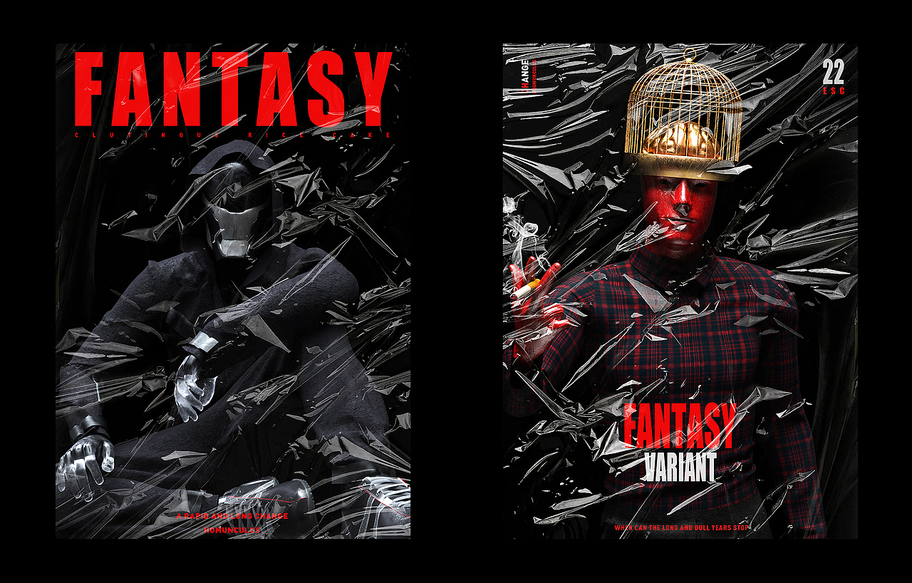 C4D原创作品--《 FANTASY》(Role setting)