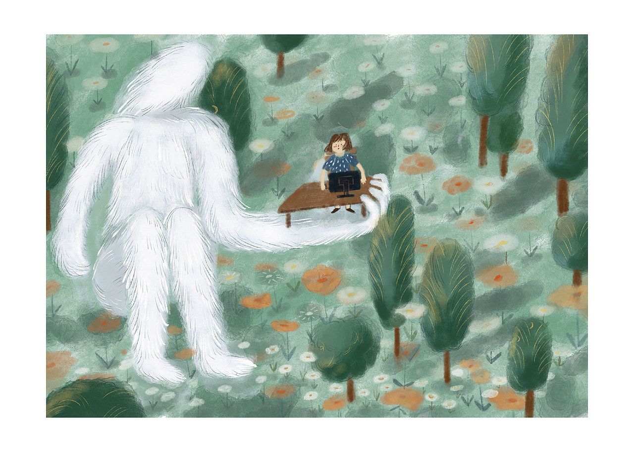 不想上班想出去玩|zine（图ZMjk4ODg1NTQ0） - 艺术插画 - 站酷设计师白员外Bayes原创素材 - 站酷ZCOOL