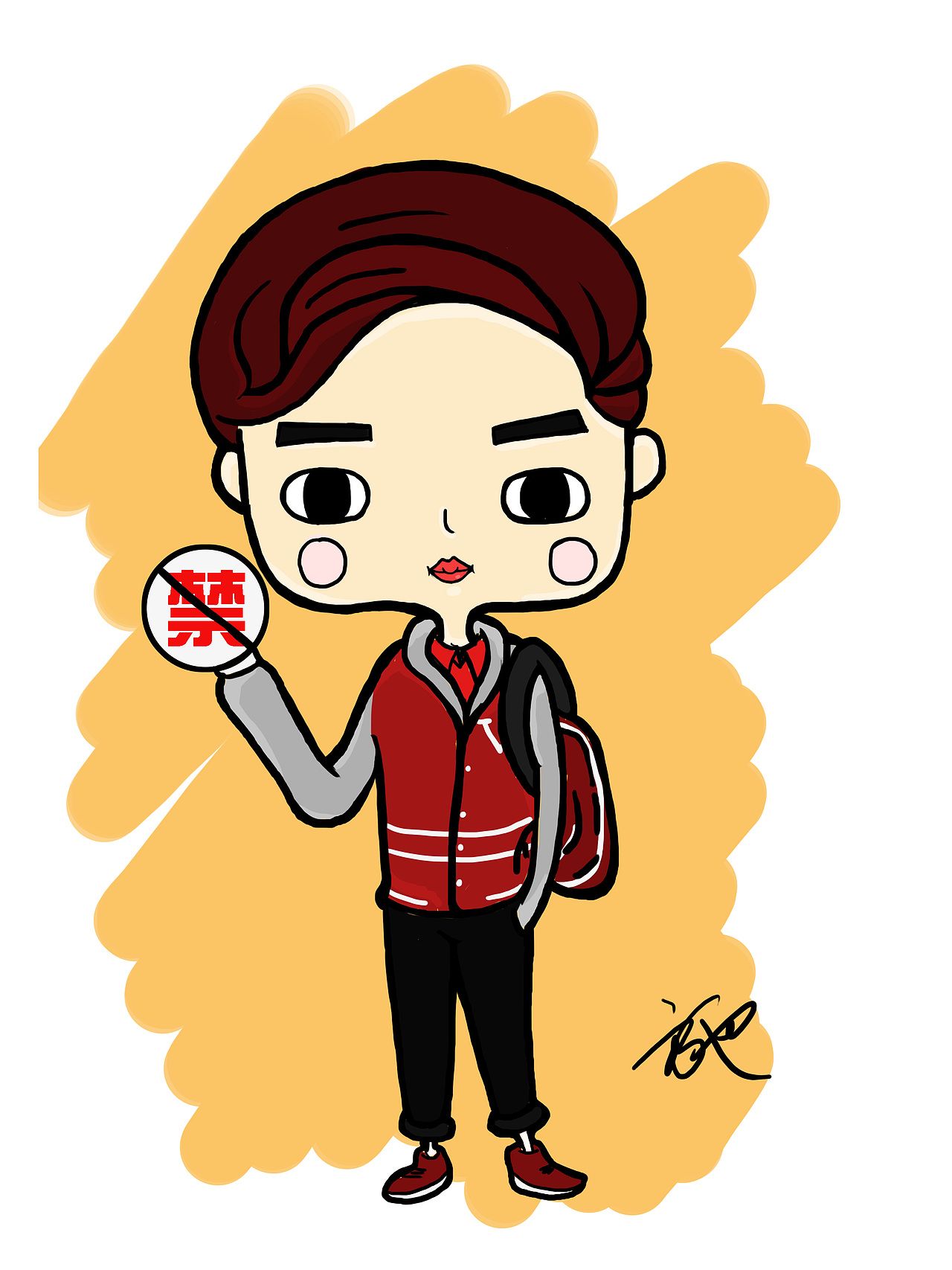 一个脑洞无限大,无限腹黑的男子。
不雅手势强行蔽掉。