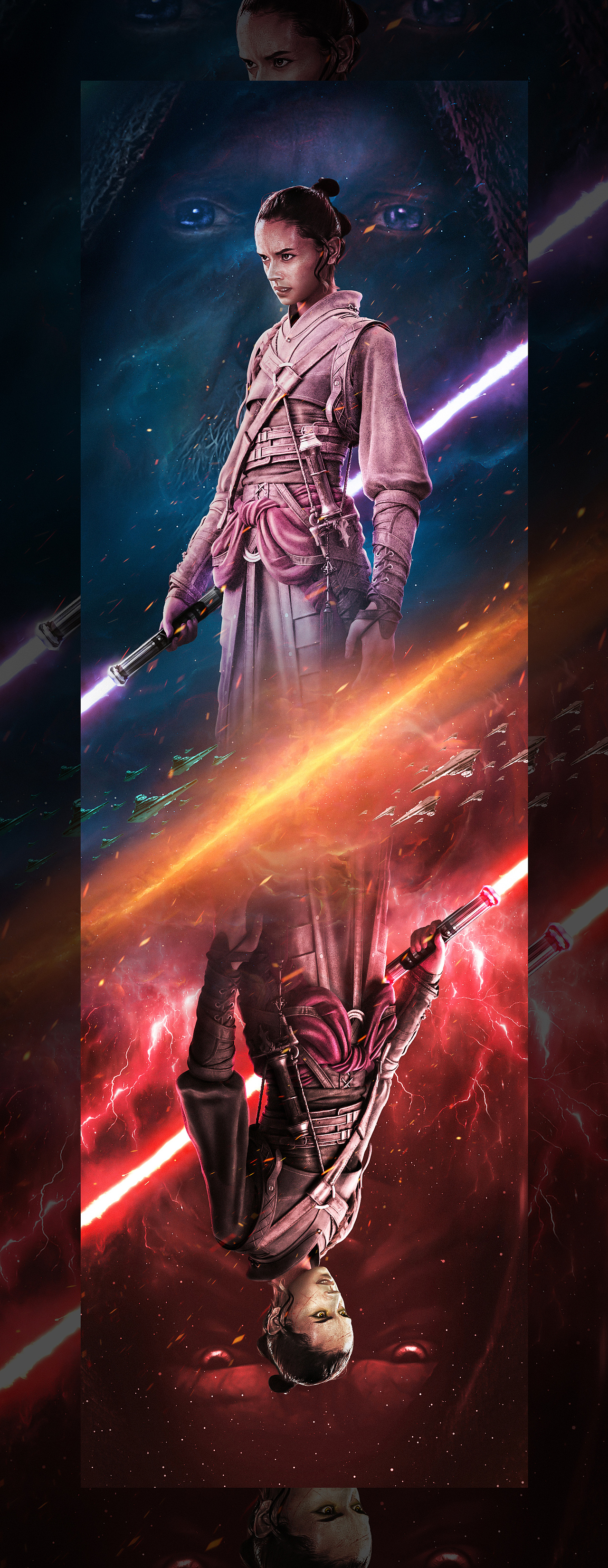 starwars星战9致敬同人海报|平面|海报|一只老山羊