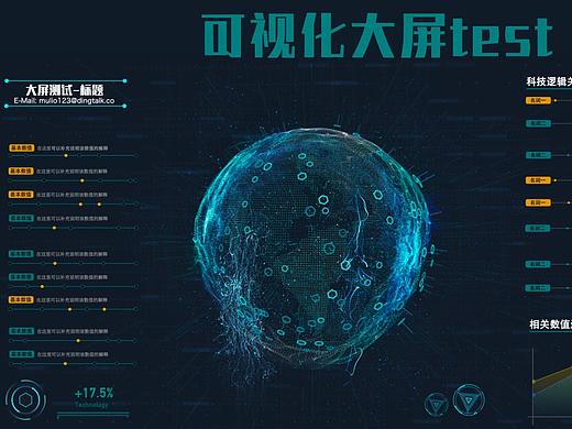 【可视化】大屏测试版test-科技-AE动效
