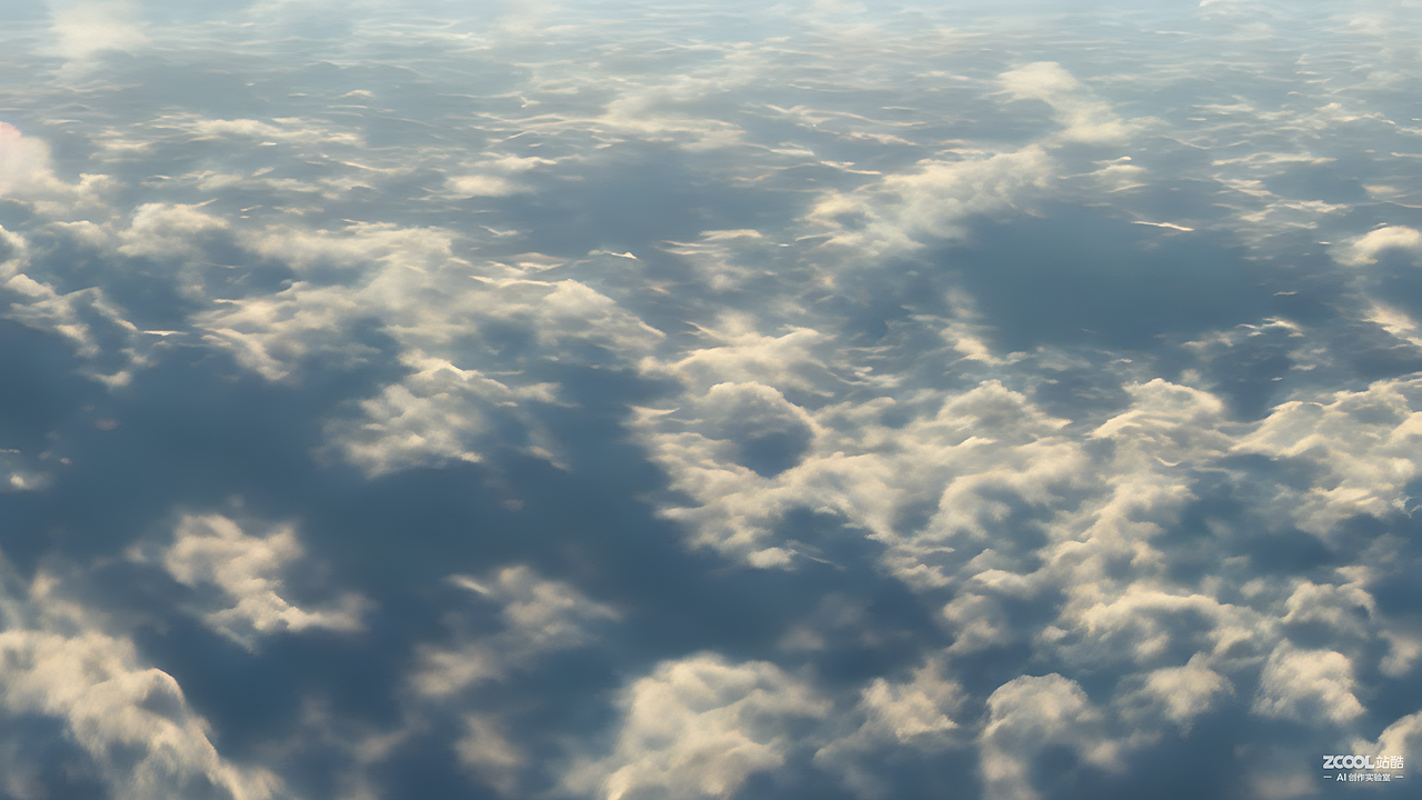 #AI创作实验室#阳光之下云雾里天空之城，超写实（图ZMzIyNTUwODI0） - AI作品 - 站酷设计师道明来了原创素材 - 站酷ZCOOL