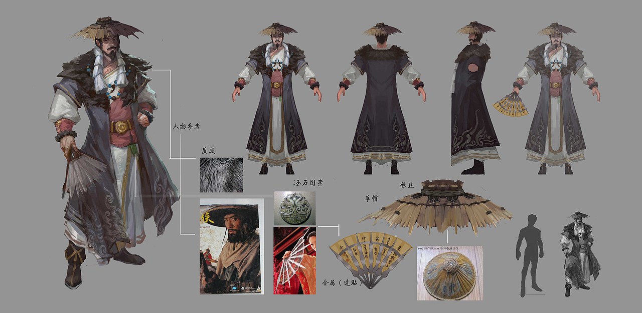 中国风人物角色