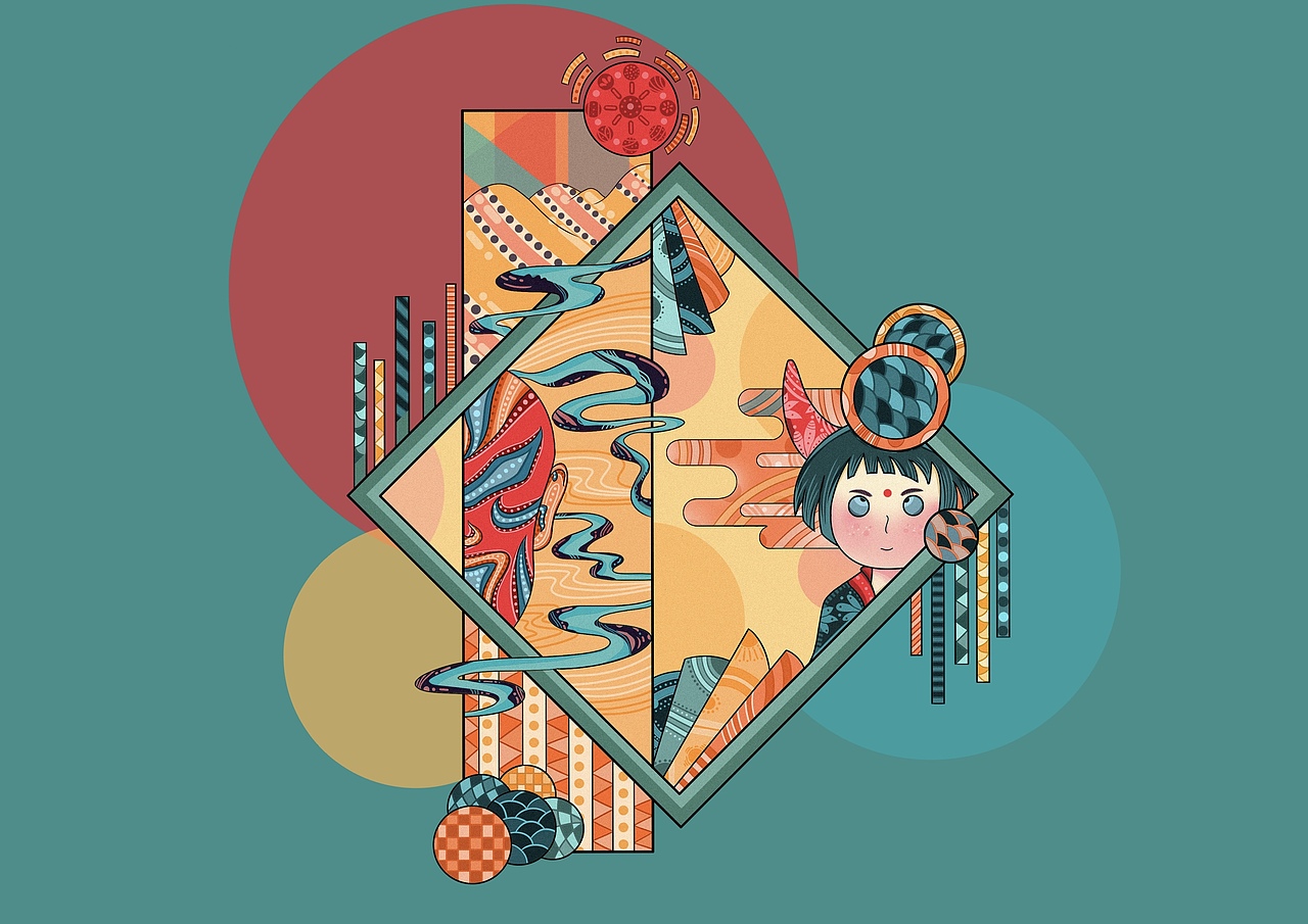 怪诞脸谱（图ZMTI0MjExNDEy） - 创作习作 - 站酷设计师大杯养乐多加冰原创素材 - 站酷ZCOOL