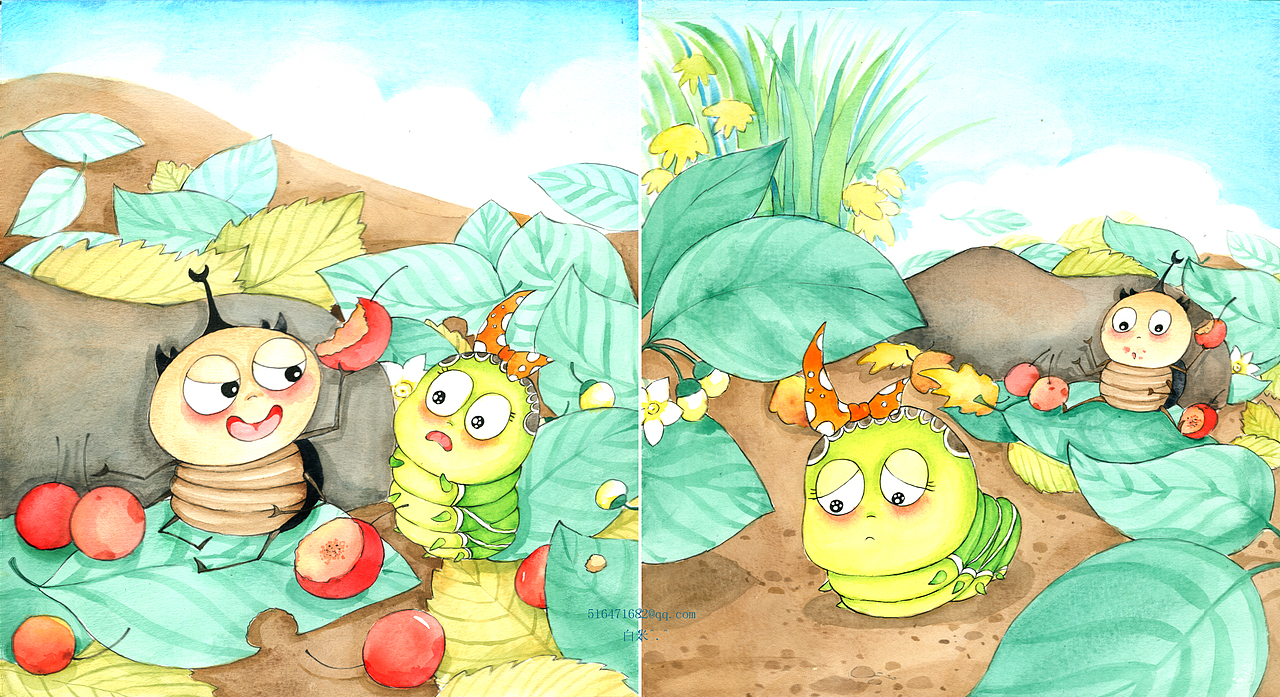 低幼儿童绘本虫虫的梦想插图