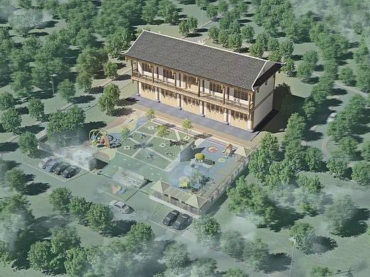 建筑（個人主頁-ZNjYzODQ2MTY=） - 建筑設(shè)計 - 站酷設(shè)計師3D建模CAD圖紙代原創(chuàng)素材 - 站酷ZCOOL