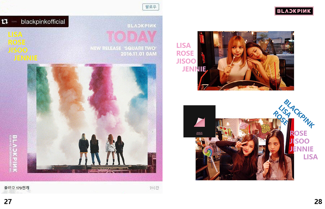Sissi的《BLACKPINK》杂志设计（图ZMjIyNDc0NzQ0） - 书籍/画册 - 站酷设计师Sissi诗原创素材 - 站酷ZCOOL