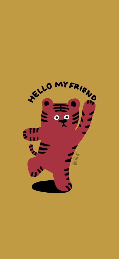 谁会不喜欢可爱的手绘风格手机壁纸