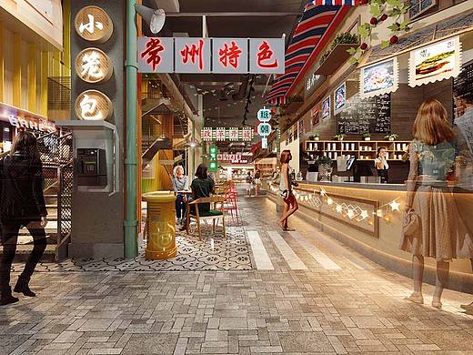 派沃商业街区设计常州工人文化宫都市邻客 | 派沃设计