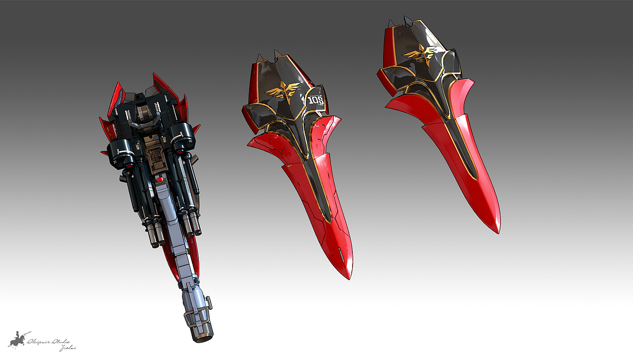 MSN-06S SINANJU "THE LAST EDITION"（图ZMzcyMzE4NjA=） - 动画/影视 - 站酷设计师ziodai原创素材 - 站酷ZCOOL