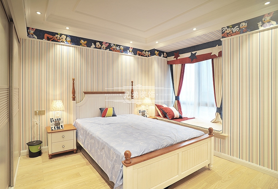 晋愉融府装修|晋愉融府跃层装修设计实景案例|兄弟装饰大渡口店电话18623005491