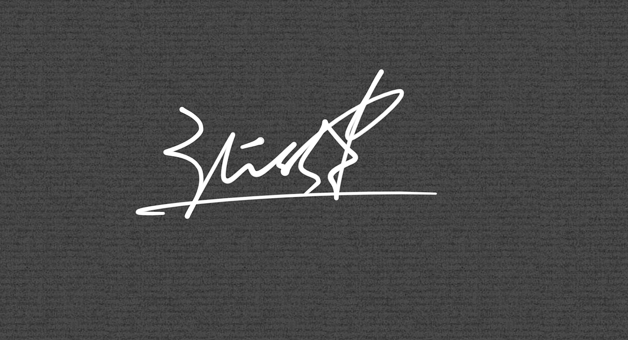张健的签名一款丨艺术签名丨签名设计丨签名怎么写好看