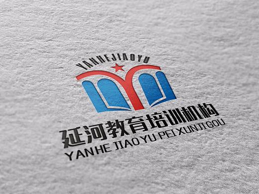 延河教育Logo 设计