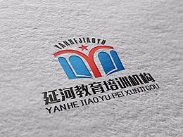延河教育Logo 设计