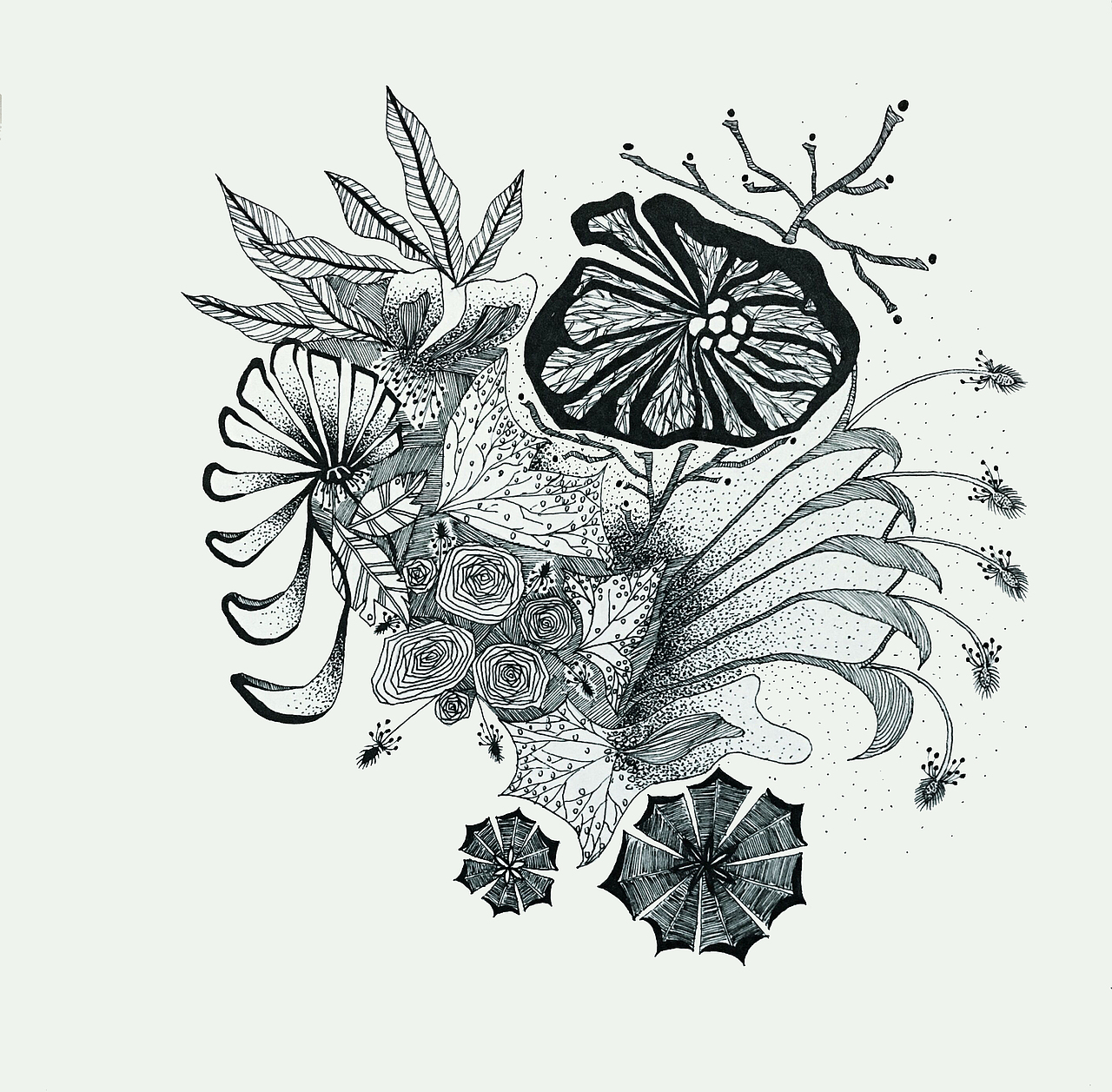 手绘装饰画（图ZMTA4OTQyNjcy） - 其他 - 站酷设计师晓儿zz原创素材 - 站酷ZCOOL