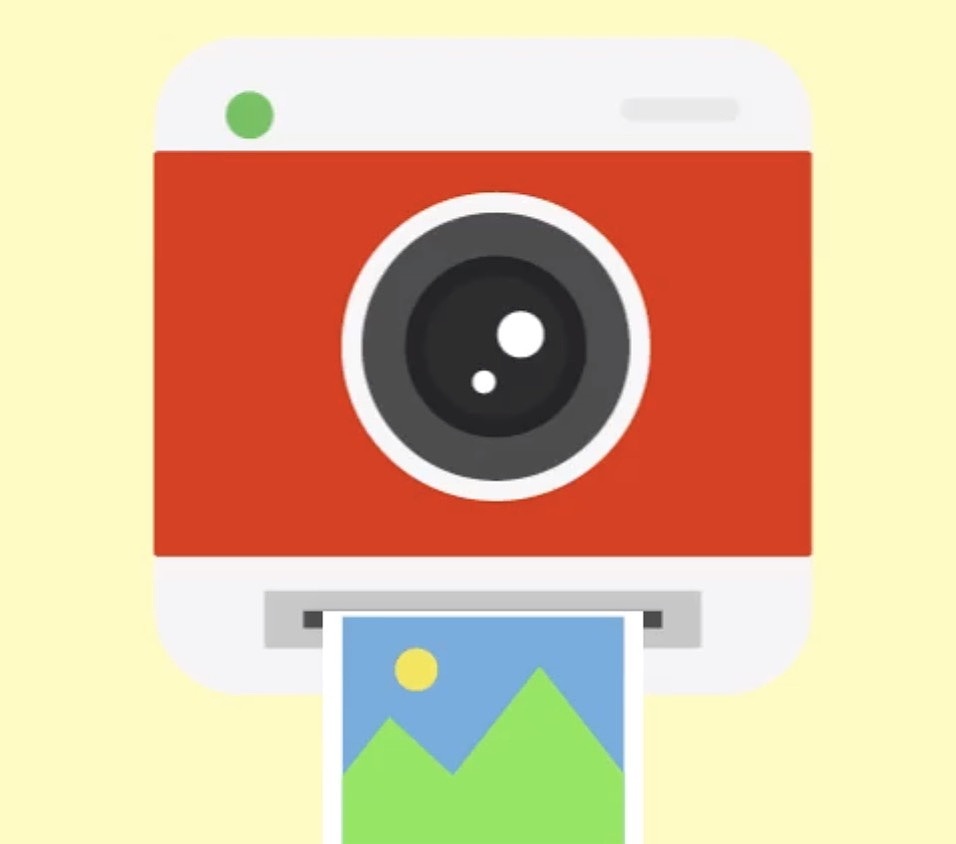 照相机拍照动画