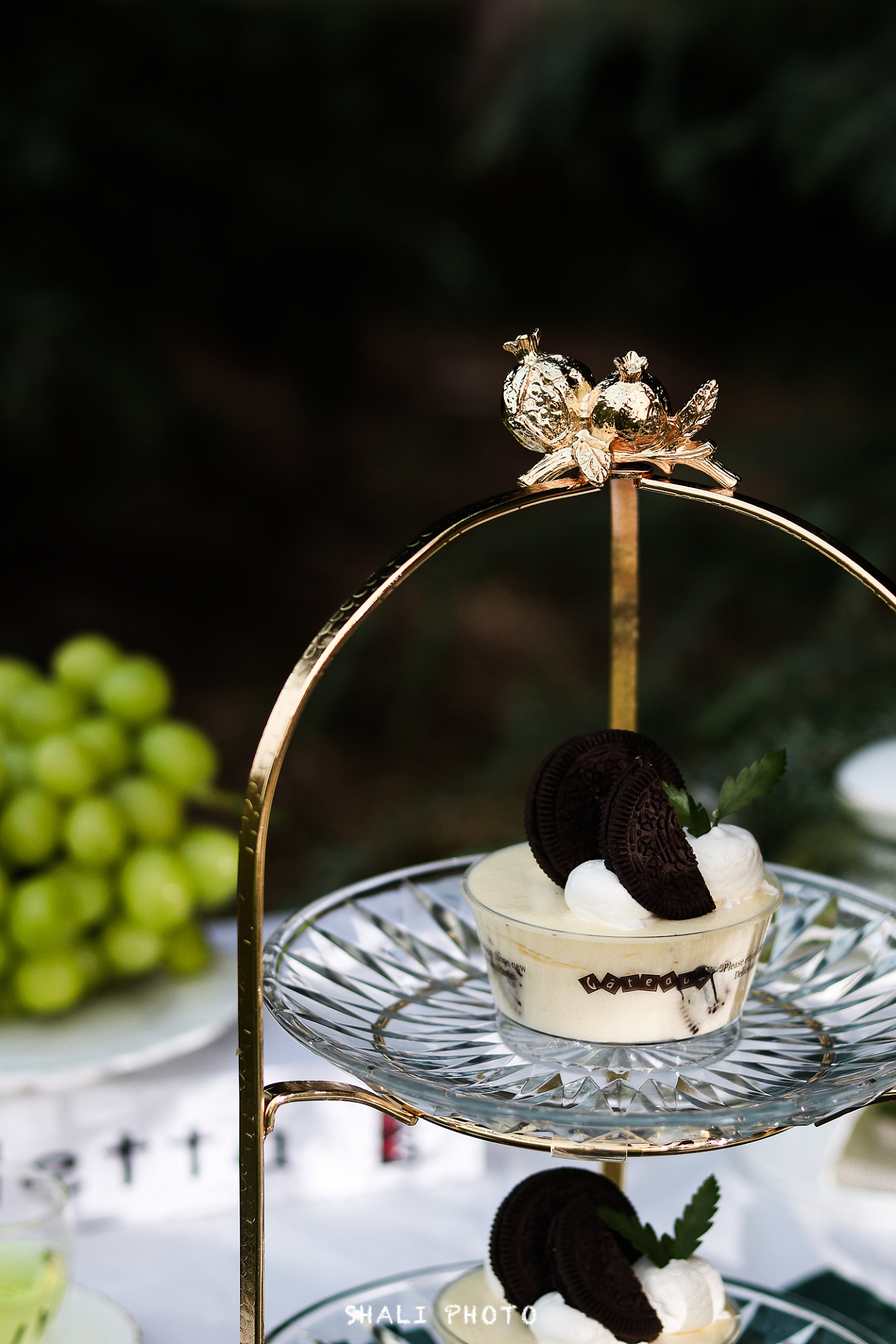 秋天里的户外下午茶