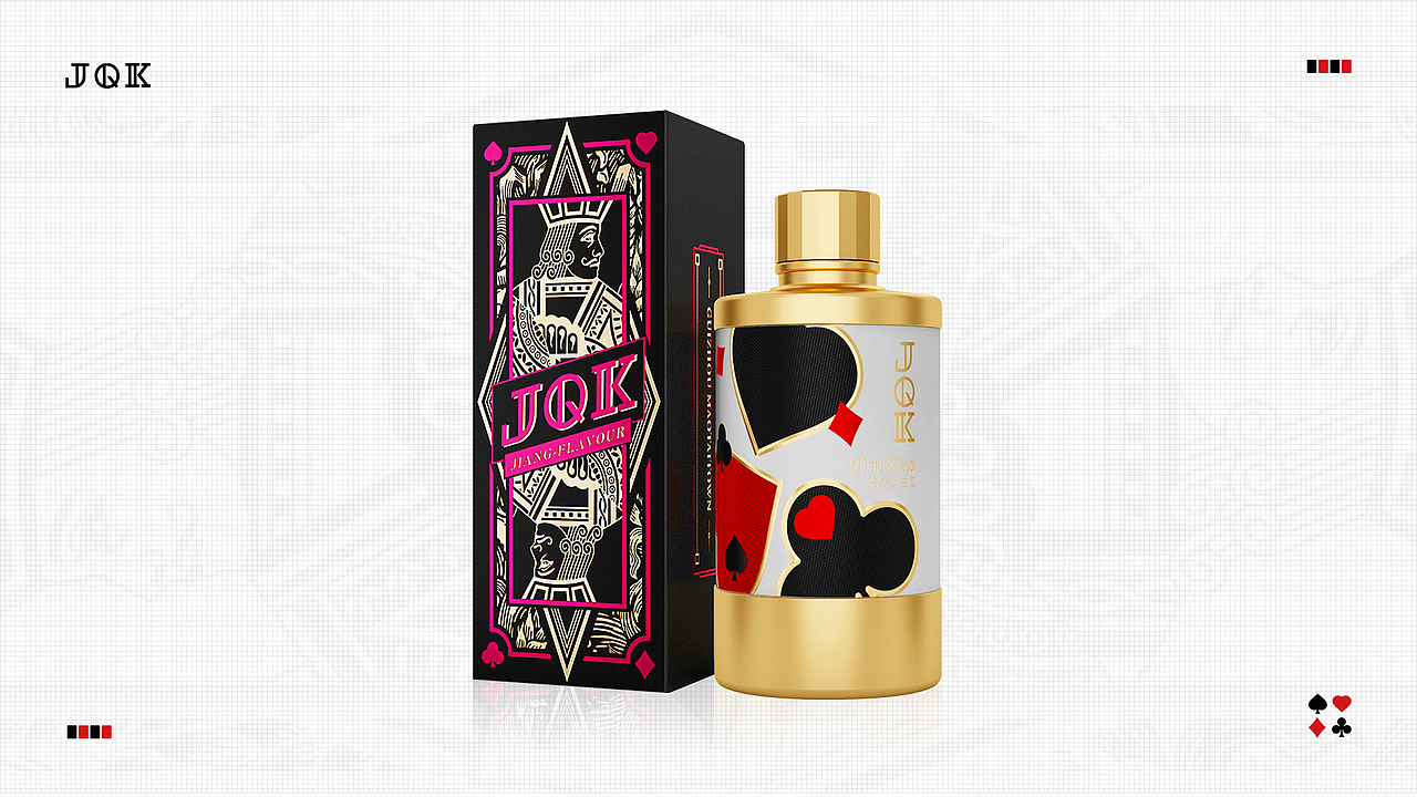 JQK扑克牌酒包装设计——新次方出品（图ZMjU0MzQxMzY4） - 包装 - 站酷设计师白酒包装原创素材 - 站酷ZCOOL