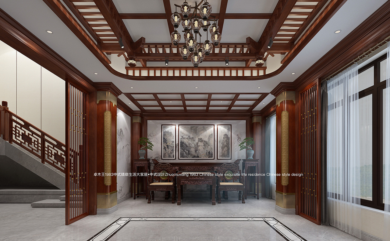 中式-新中式中堂