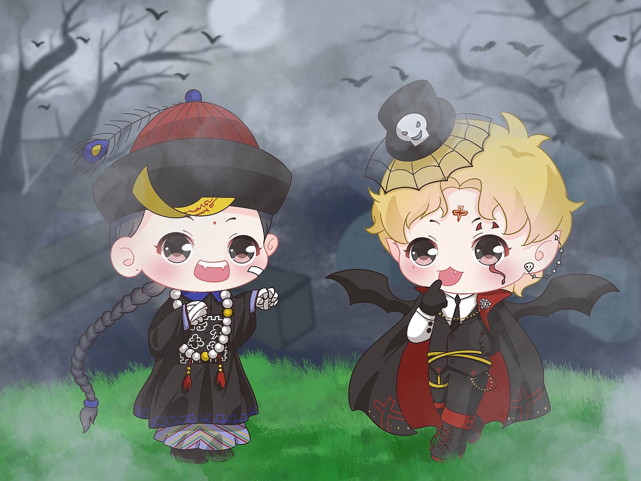 中西大战，谁更胜一筹～_诺梦痕站酷ZCOOL