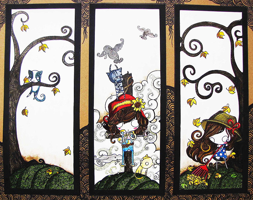 主题插画（图ZODEwNTYxNzI=） - 新锐潮流插画 - 站酷设计师无敌画画原创素材 - 站酷ZCOOL