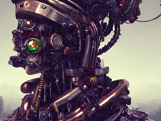 #AI创作实验室#程序员，努力工作写代码的程序员机器人