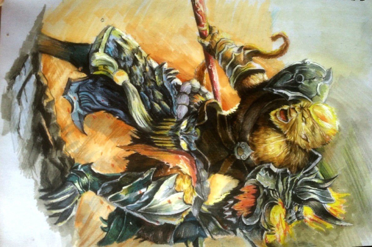 lol英雄手绘原画|插画|游戏原画|fsjendy - 原创作品 - 站酷 (zcool)