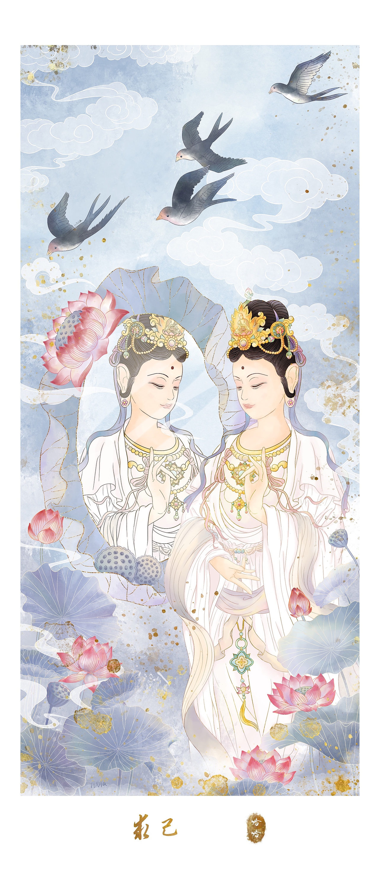 佛（图ZMjgyODE3NjEy） - 艺术插画 - 站酷设计师禁止好耶xox原创素材 - 站酷ZCOOL